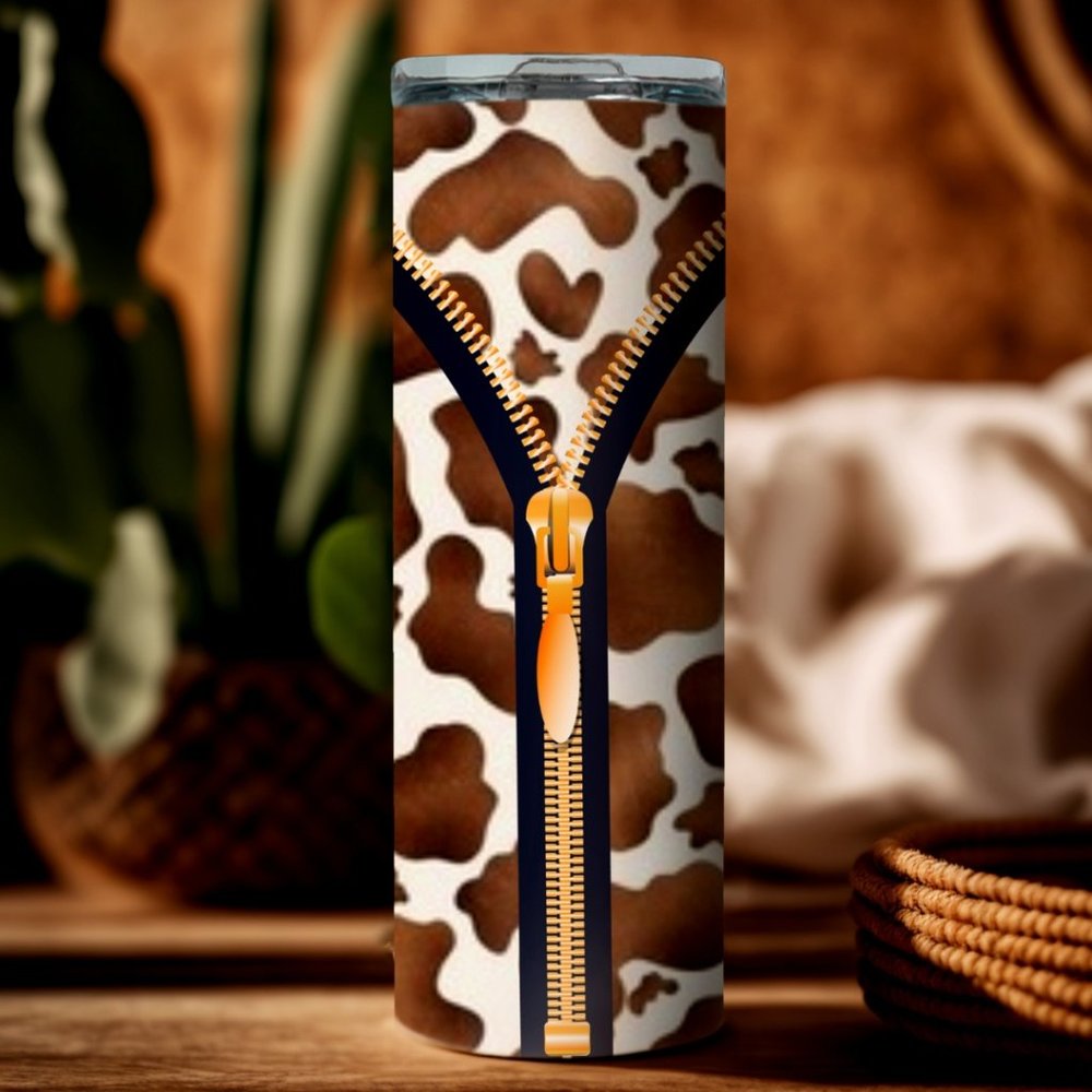 Cow print 20 Oz Stainless Steel Tumbler